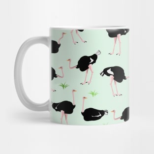 Ostrich Pattern Mug